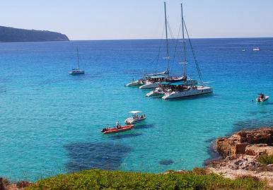 Catamaran, boten en zeilen in en bij Mallorca